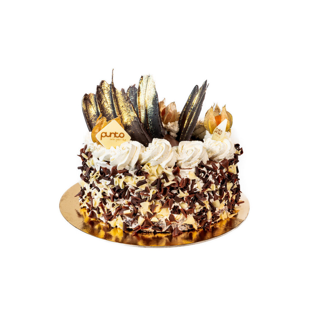 Tripla csokoládé mousse torta